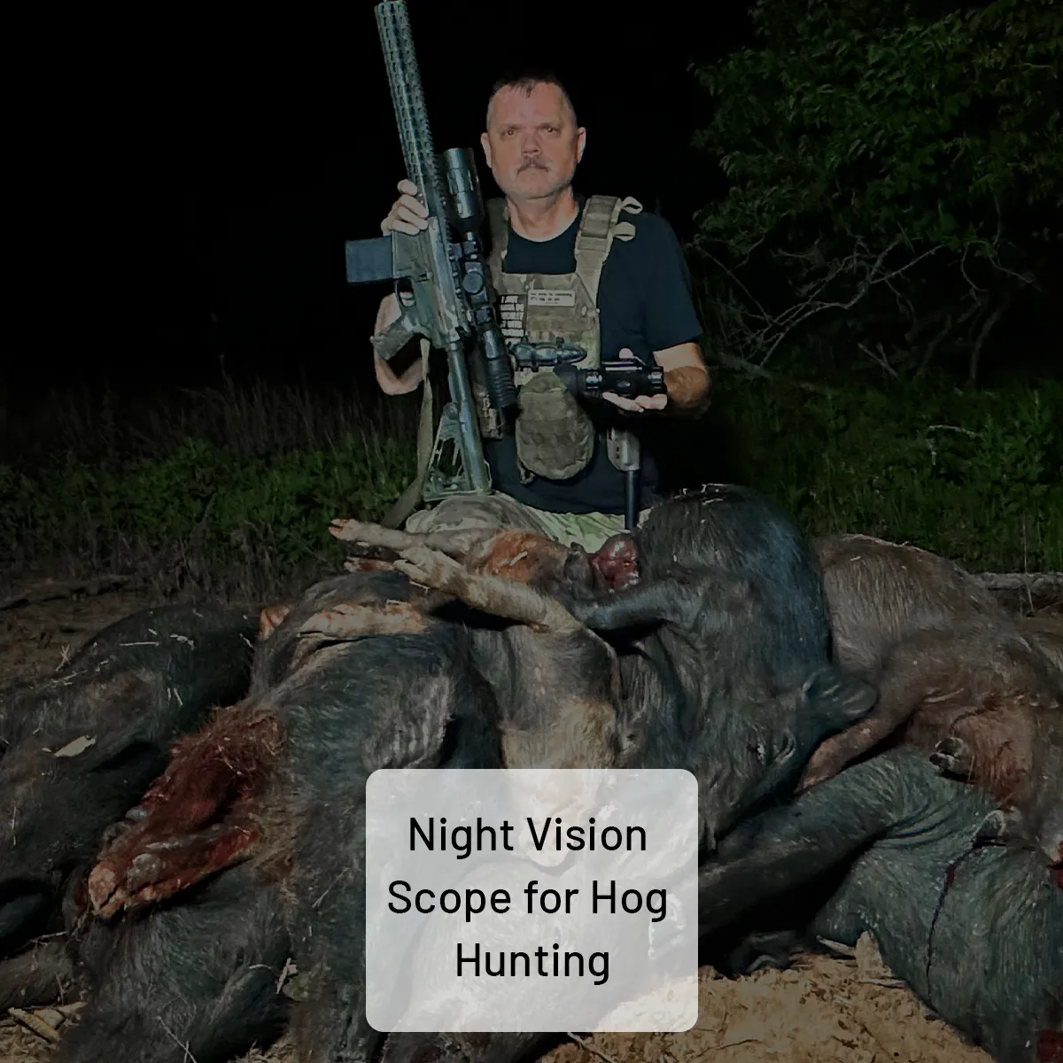 Thermal scope for hog hunting