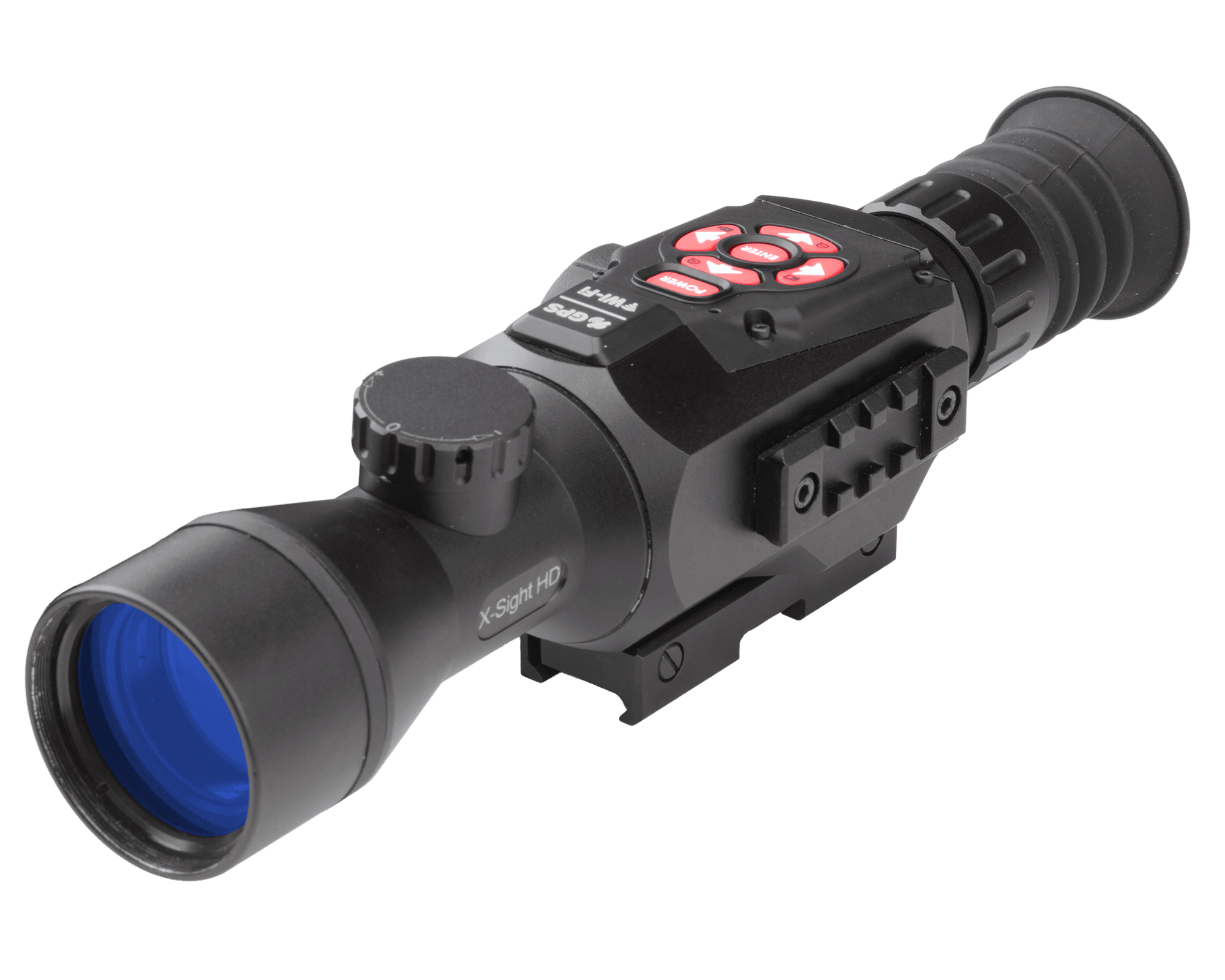 ATN X-Sight II HD 3-14x Smart Day/Night Rifle Scope w/1080p Video GPS BC WiFi 